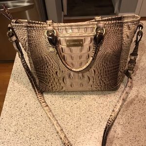 Brahmin Medium Shoulder Bag - Sand